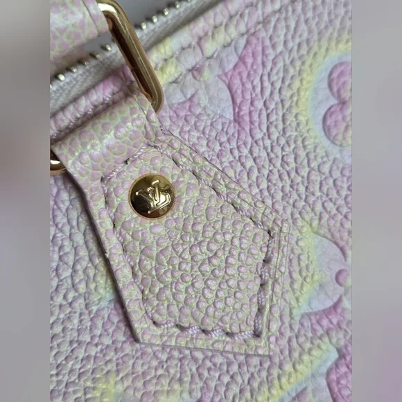 Louis Vuitton Nano Speedy Summer Stardust M81508 – Light Pink, Empreinte - Picture 12 of 14